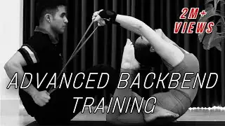 Advanced Backbend Practice || Yoga with Wheel || Yoga With Rocky