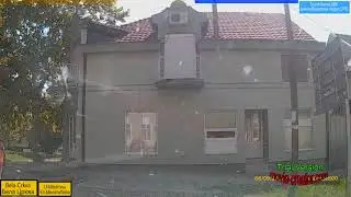 Serbia (Србија) : Driving in Bela Crkva - Ul.Beogradska (ул.Београдска) - 1 Octobra (1 октобра)