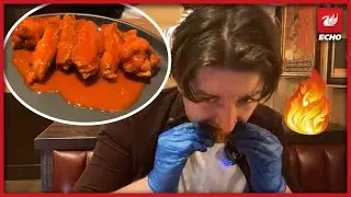 We tried the Hot Wings challenge at Red Dog Saloon