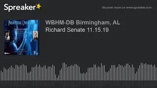 Richard Senate 11.15.19
