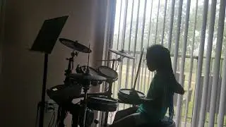 Ladybug on Drums Week 1!!!