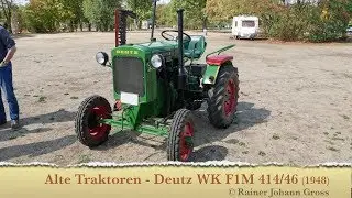 Alte Traktoren - Deutz WK F1M 414/46 (1948) 