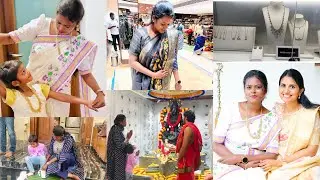 Chennai to Pollachi wedding saree shopping 🛍️ with @VennilaVeedusangeetha #vennilaveedu #vlog