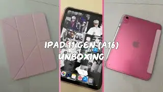 ipad 11th gen unboxing (A16) pink 💕💗💞🌸