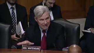 Senator Whitehouse in EPW: Oversight of the Nuclear Regulatory Commission Hearing