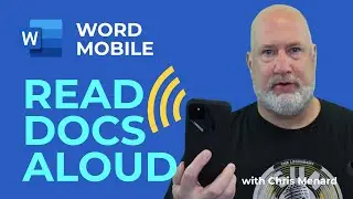 Microsoft Word &mdash; чтение вслух на мобильном телефоне | Корректурное прослушивание