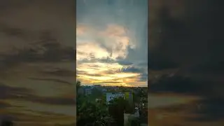 #sunrise #sunset #timelapse #shotbysatyamss #satyamss #landscape #clouds #cloud
