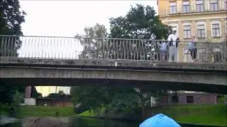 Boat trip to Riga center