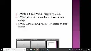 Java Explained: public static void main(String[] args) & System.out.println()