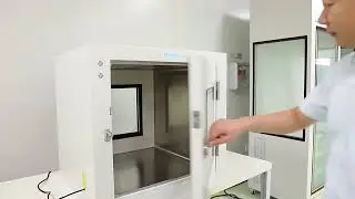 Dersion modular clean room pass box pass through window