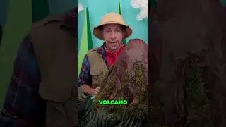 Amazing Volcano Eruption Baking Soda and Vinegar Chemical Reaction Experiment for Kids #toddlers