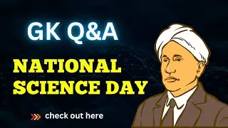 💡National Science Day Quiz 2024🌟🧠 #sciencequiz  #cvraman  #india #spaceknowledge