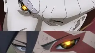 Kawaki and Isshiki using Sukunahikona