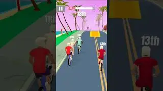 BIKE RUSH LEVEL 38 WITH MEANMACHINE BIKE IN MIAMI 😈#shorts #android #ios #gaming #gameplay #bikerush