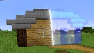 Minecraft - How To Build an INVISIBLE House