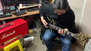 마샬 1978년 JMP 2203 Master Volume 테스트
