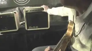 John Wedemeyer Showing Off the Dean Markley UltraSound Amps