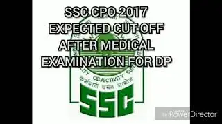 SSC CPO CUT OFF 2017-18