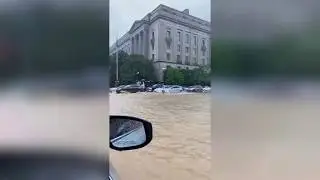 Flash flood hits Washington D.C. area