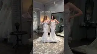Same BERTA Priv&eacute;e wedding dress on different bodies