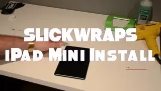 SlickWraps Apple iPad Mini Skin Install