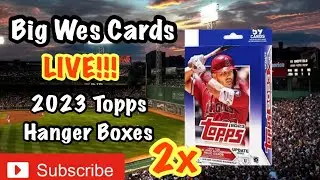 🔷Big Wes Cards Live 2023 TOPPS UPDATE BREAK And 2 Baseball Card Giveaways🔷