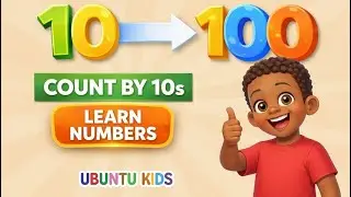 Count by Tens 10 to 100 🔢🎶 | Nursery Rhyme for Kids | Ubuntu Kids