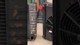 Old vs. New Chevrolet C10 Radiator