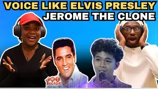 SHE CAN'T BELIVE HER EARS AFTER LISTENING TO | Elvis Presley of the Philippines  Jerome Evardome