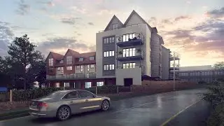 Photoshop Tutorial 01 | Architectural Post production Image | 3ds Max  Vray Elements Using Photoshop