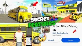 INDIAN BIKE DRIVING 3D 🚀 2025 New Update ❤️ FRANKLIN HOUSE CHANGE TO SCHOOL 🤯 #indianbikedriving3d