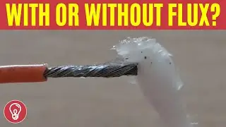 Tinning a Wire With or Without Flux?