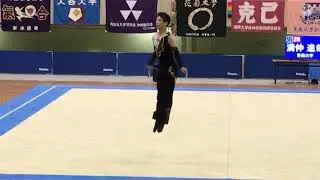 満仲進哉　2019インカレ・ロープ