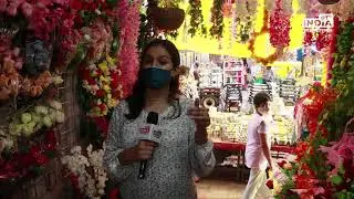 Flower Decoration Ideas | Lal Darwaja Shopping Ahmedabad