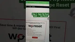 Reset your WordPress website with this plugin #wordpresstutorial #wordpresswebsite