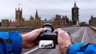 Satisfying 21 Minutes of POV Street Photography (lockdown) | London // SONY a6500 + 18-105 F4