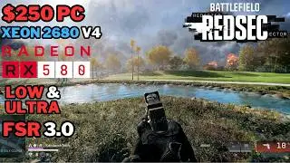 Battlefield 6 Battle Royale Mode On A $250 PC | Xeon E5-2680 v4 + RX 580 8GB (2048SP) | Low - Ultra