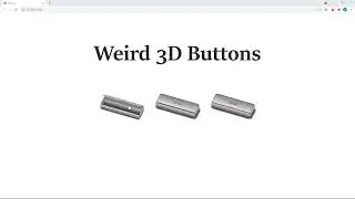 Weird 3d buttons open on hover | HTML CSS