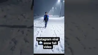 Instagram Trending Snowfall Video Editing #viral #reels #shortsvideo #shorts #yt #song #snowfall #1k