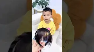 Повязка на голову, которая выглядит как настоящая челка