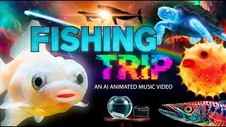 Fishing Trip: A Cosmic Fish Adventure | IDM/Nu Jazz Music by Esk11 | An AI Animated Music Video