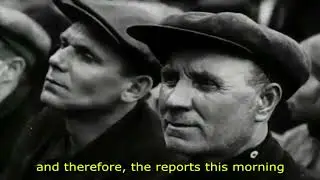 Molotov's June 22, 1941 Speech on Nazi Invasion (English Subtitles) // Soviet Nostalgia