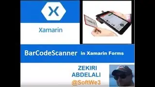 BarCodeScanner in Xamarin Forms قراءة  البار كود  في