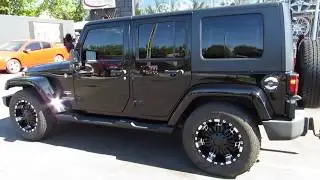 2012 JEEP WRANGLER 18 INCH OFF ROAD RIMS & TIRES