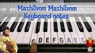 Mazhilvom Mazhilvom keyboard notes #tamilchristiansongs #keyboardnotes #Keerthanai #9