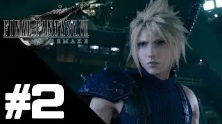 Final Fantasy 7 Remake Walkthrough Gameplay Part 2 &ndash; PS4 Pro 1080p/60fps Full HD &ndash; No Commentary