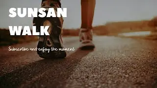 Sunsan Walk ma Yasto Vayo ||￼ ￼￼EVENING WALK || #denishofficial #walking #christchurchnz 
