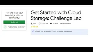 Solution for Getting Started with Cloud Storage: Challenge Lab | Google Cloud Storage Skill Badge ✅
