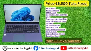 Asus Core i5 8th Gen-Used Laptop-512GB SSD-8GB Ram