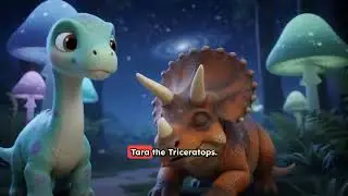 Dippy the Dino and the starry night | Dinosaur Sleep Story for Kids